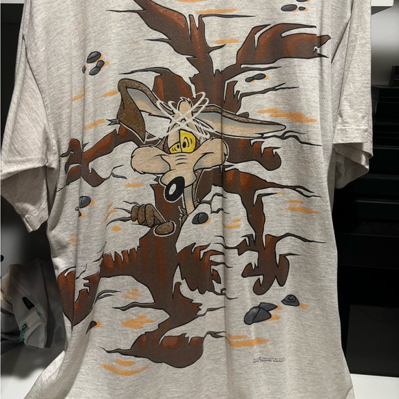 Vintage Wile Coyote Looney Tunes tee size XL - Picture 4 of 6